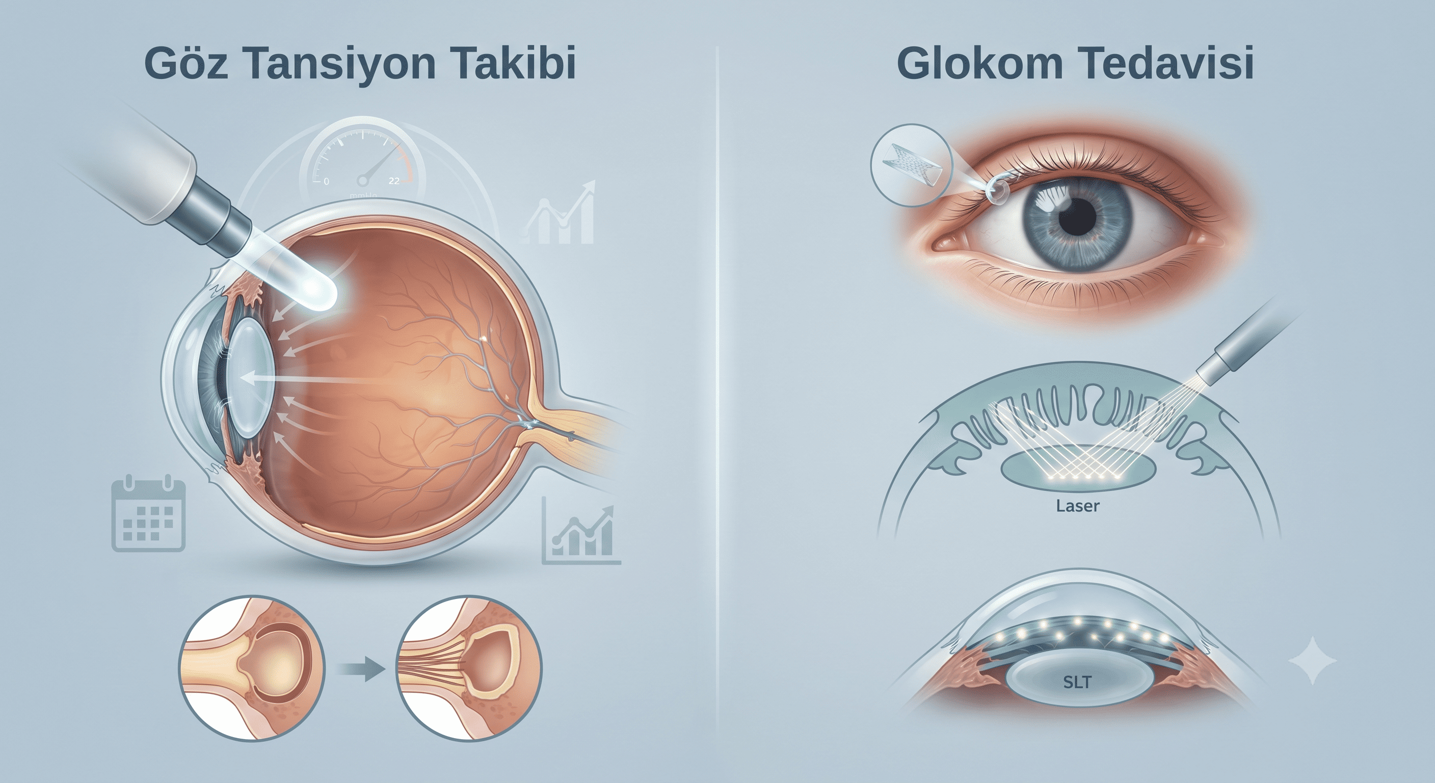 Göz Tansiyon Takibi Ve Glokom